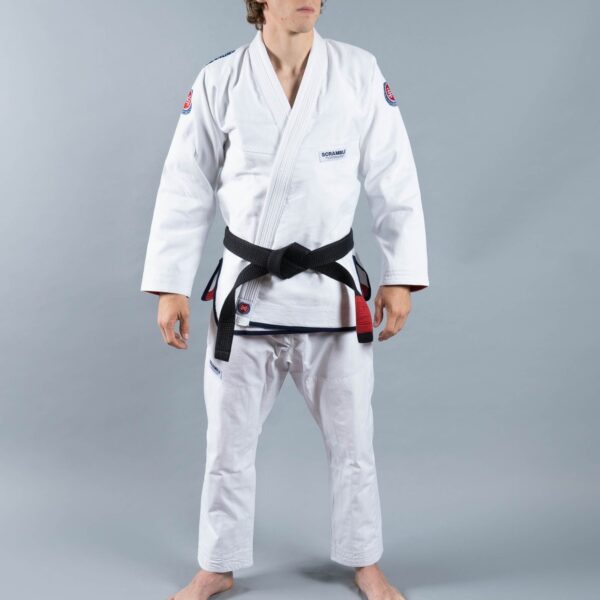 SCRAMBLE ATHLETE GI ? WHITE - Image 3