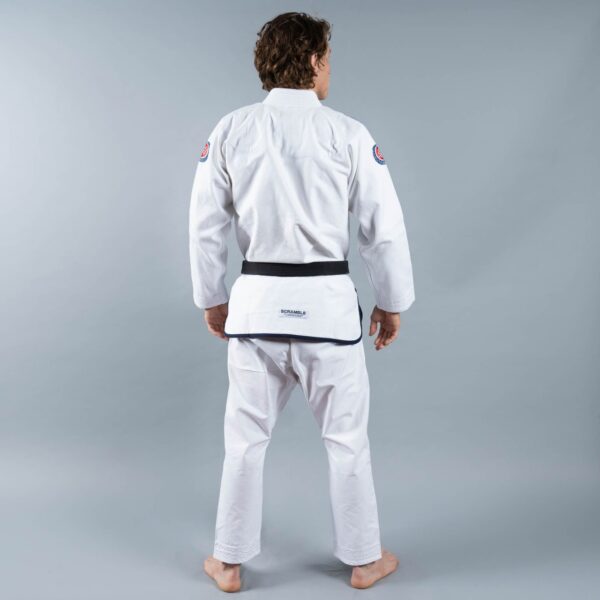 SCRAMBLE ATHLETE GI ? WHITE - Image 4