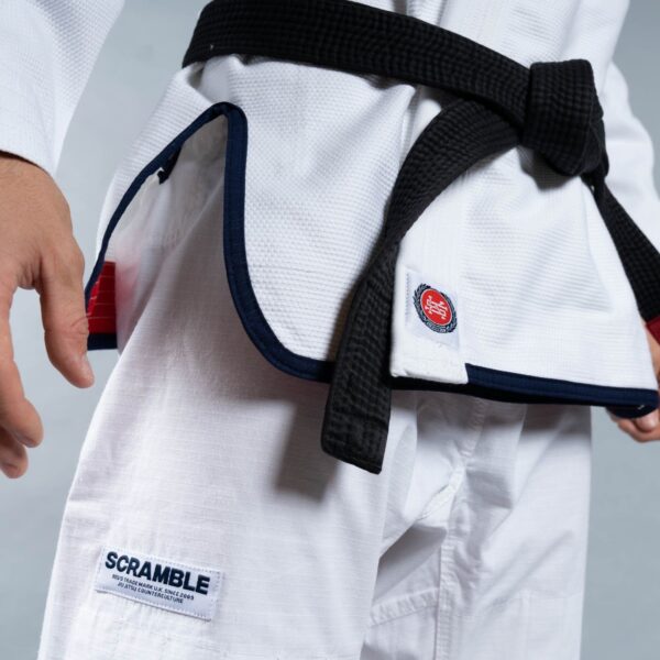 SCRAMBLE ATHLETE GI ? WHITE - Image 7