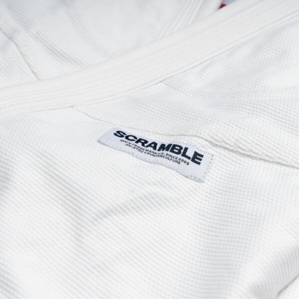 SCRAMBLE ATHLETE GI ? WHITE - Image 9