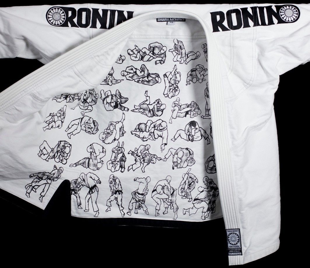 Ronin 47 Ronin Gi – Black/White – bjj jiujitsu kimono gi