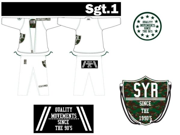 Shoyoroll Sarge SGT V1 or V2 Black or White ***Brand New*** gi kimono bjj shoyo - Image 4